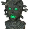 12" Lighted Animated Medusa Head Figurine