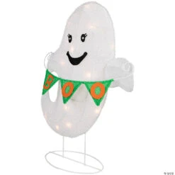 25" Lighted LED Ghost With "Boo" Banner Halloween Yard Decoration -Halloween Night Deals Store 25 lighted led ghost with boo banner halloween yard decoration14401211 a03