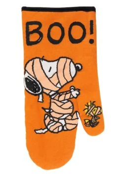 3 Piece Snoopy Halloween Mummy Textile Kitchen Set 6 3 Piece Snoopy Halloween Mummy Textile Kitchen Set -Halloween Night Deals Store 3 piece snoopy halloween mummy textile set alt 2