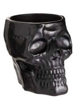 AMSCAN Black Skull Candy Bowl