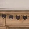 72" Glittered Scaredy Cat Silhouette Garland Decoration