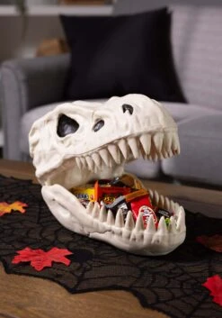 7.5" T-Rex Skull Candy Bowl