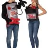 Adult Battery & Jumper Cables Couple's Costume
