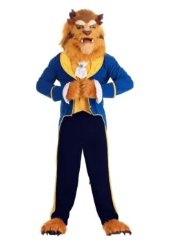 Men's Beast Costume From Disney's Beauty And The Beast -Halloween Night Deals Store adult beauty and the beast authentic beast costume alt 1