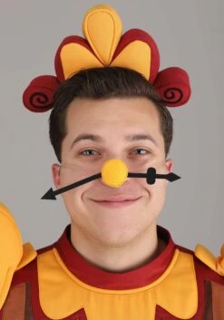 Cogsworth Costume For Men From Disney's Beauty And The Beast -Halloween Night Deals Store adult beauty and the beast cogsworth costume alt 1