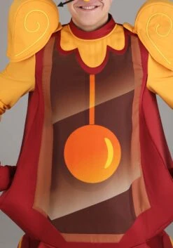 Cogsworth Costume For Men From Disney's Beauty And The Beast -Halloween Night Deals Store adult beauty and the beast cogsworth costume alt 4