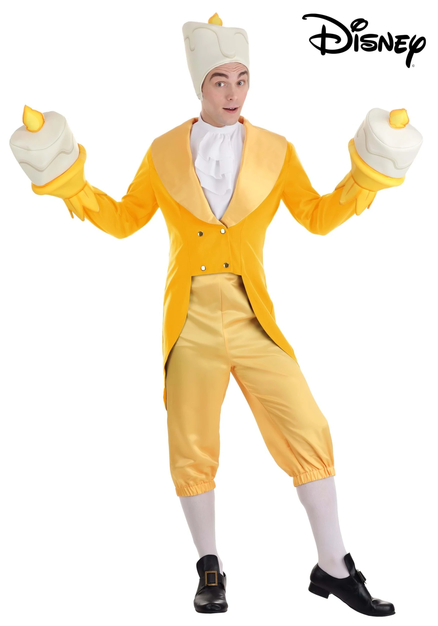Lumiere Costume For Men From Disney's Beauty And The Beast 4 Lumiere Costume For Men From Disney's Beauty And The Beast - Image 4