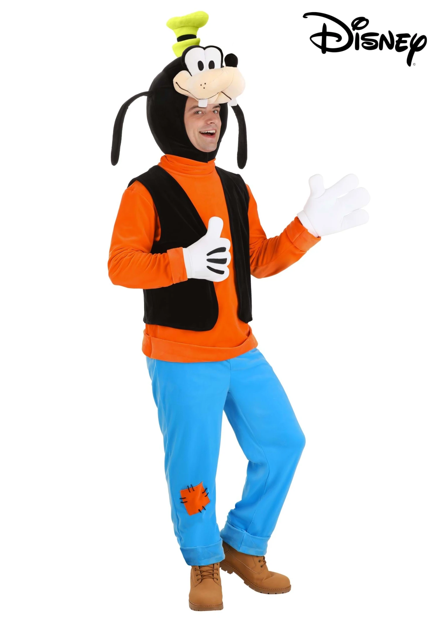 Deluxe Goofy Costume For Adults 2 Deluxe Goofy Costume For Adults - Image 2