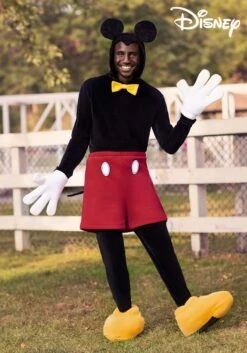 Deluxe Mickey Mouse Disney Costume For Adults