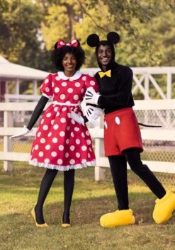 Halloween Night Deals Store -Halloween Night Deals Store adult deluxe minnie mouse costume alt 1