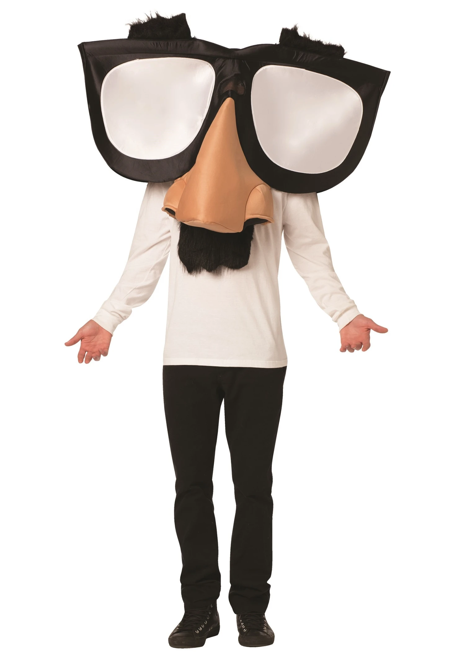 Adult Funny Nose Glasses Costume 1 Adult Funny Nose Glasses Costume