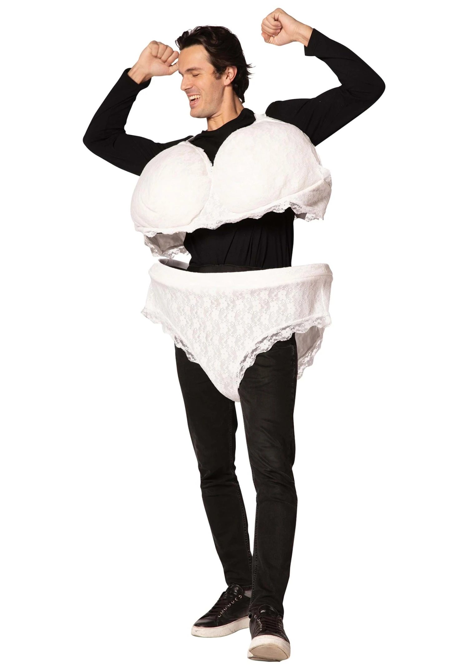 Adult Lace Underwear And Bra Costume 1 Adult Lace Underwear And Bra Costume