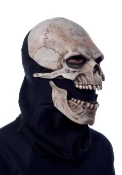 Adult Moving Mouth Skull Mask 16 Adult Moving Mouth Skull Mask -Halloween Night Deals Store adult moving mouth skull mask alt 7
