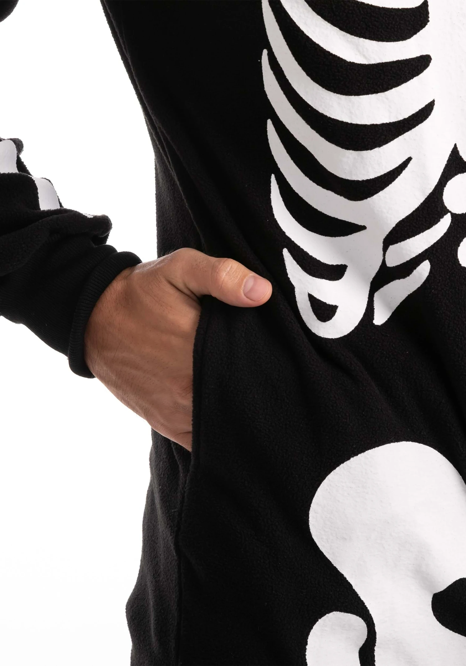 Adult Skeleton Hooded Onesie 10 Adult Skeleton Hooded Onesie - Image 10