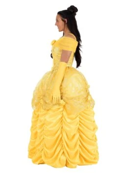 Premium Belle Costume For Women 12 Premium Belle Costume For Women -Halloween Night Deals Store adult premium belle costume alt 2