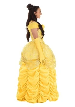 Premium Belle Costume For Women 13 Premium Belle Costume For Women -Halloween Night Deals Store adult premium belle costume alt 3
