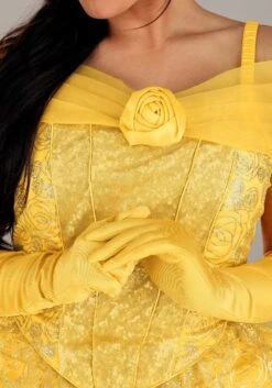 Premium Belle Costume For Women 14 Premium Belle Costume For Women -Halloween Night Deals Store adult premium belle costume alt 4