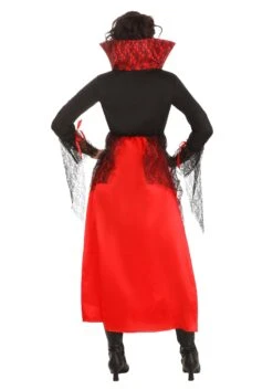 Regal Vampire Costume Dress For Women -Halloween Night Deals Store adult regal vampire costume dress alt 1