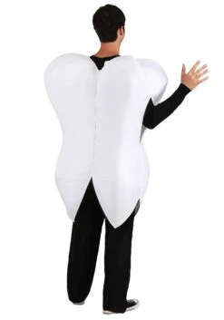 Adults Tooth Costume 3 Adults Tooth Costume -Halloween Night Deals Store adult tooth costume 1