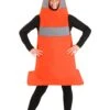 Traffic Cone Costume For Adults