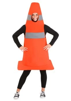 Traffic Cone Costume For Adults