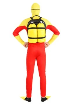 Sunny Scuba Diver Adult Costume -Halloween Night Deals Store adults sunny scuba diver costume alt 1