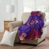 Aladdin Magic Carpet Micro Raschel Throw Blanket