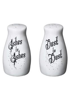 Ashes To Ashes & Dust To Dust Salt And Pepper Shakers