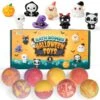 Bath Bomb With Halloween Toys, 8 Pieces
