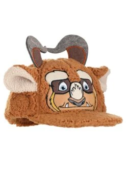Disney Fuzzy Beast Costume Hat -Halloween Night Deals Store beast fuzzy cap alt 6