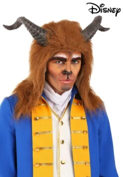 Disney Beast Costume Hood With Horns