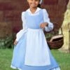 Belle Blue Dress Costume For Kids From Disney's Beauty And The Beast
