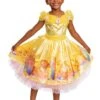 Disguise Beauty And The Beast Deluxe Girl's Belle Costume For Todders