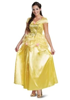 Disguise Beauty & The Beast Adult Deluxe Classic Belle Costume