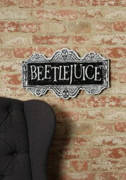 Beetlejuice Sign