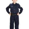 Deluxe Police Officer Costume For Boys