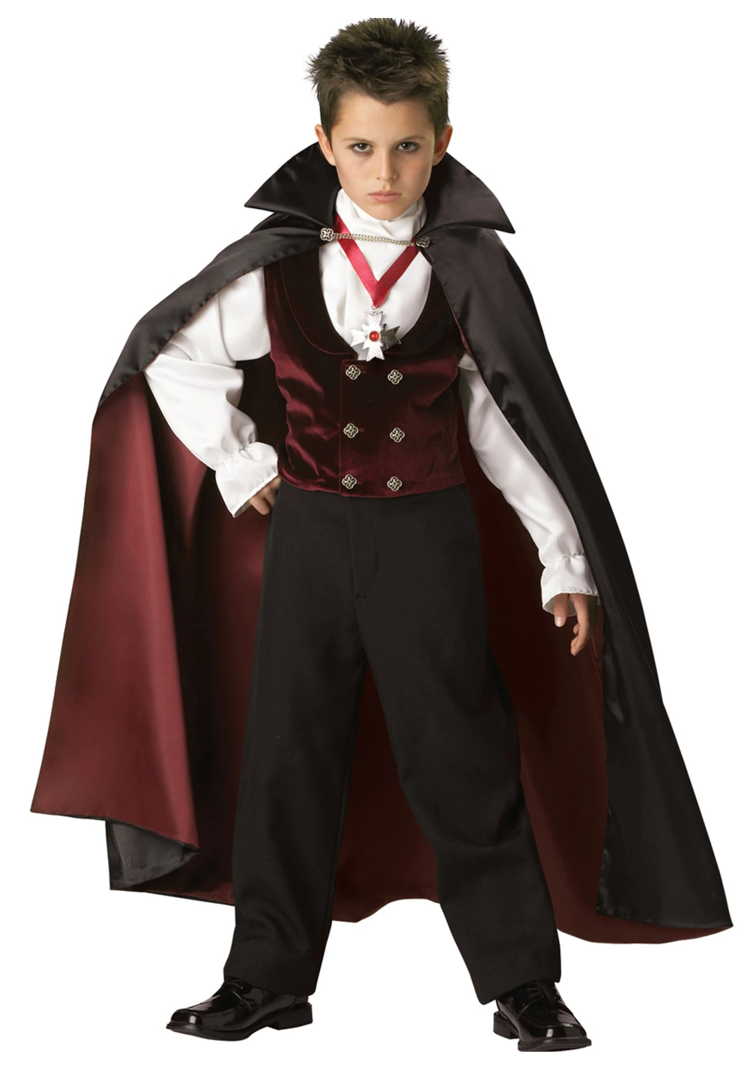 Boys Gothic Vampire Costume 1 Boys Gothic Vampire Costume