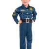 Top Cop Boy's Muscle Costume