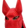 Adult Bram Stoker's Dracula Red Helmet Armor Costume Mask
