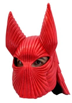 Adult Bram Stoker's Dracula Red Helmet Armor Costume Mask