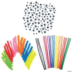 Bulk 826 Pc. DIY Chenille Stem Animal Supplies