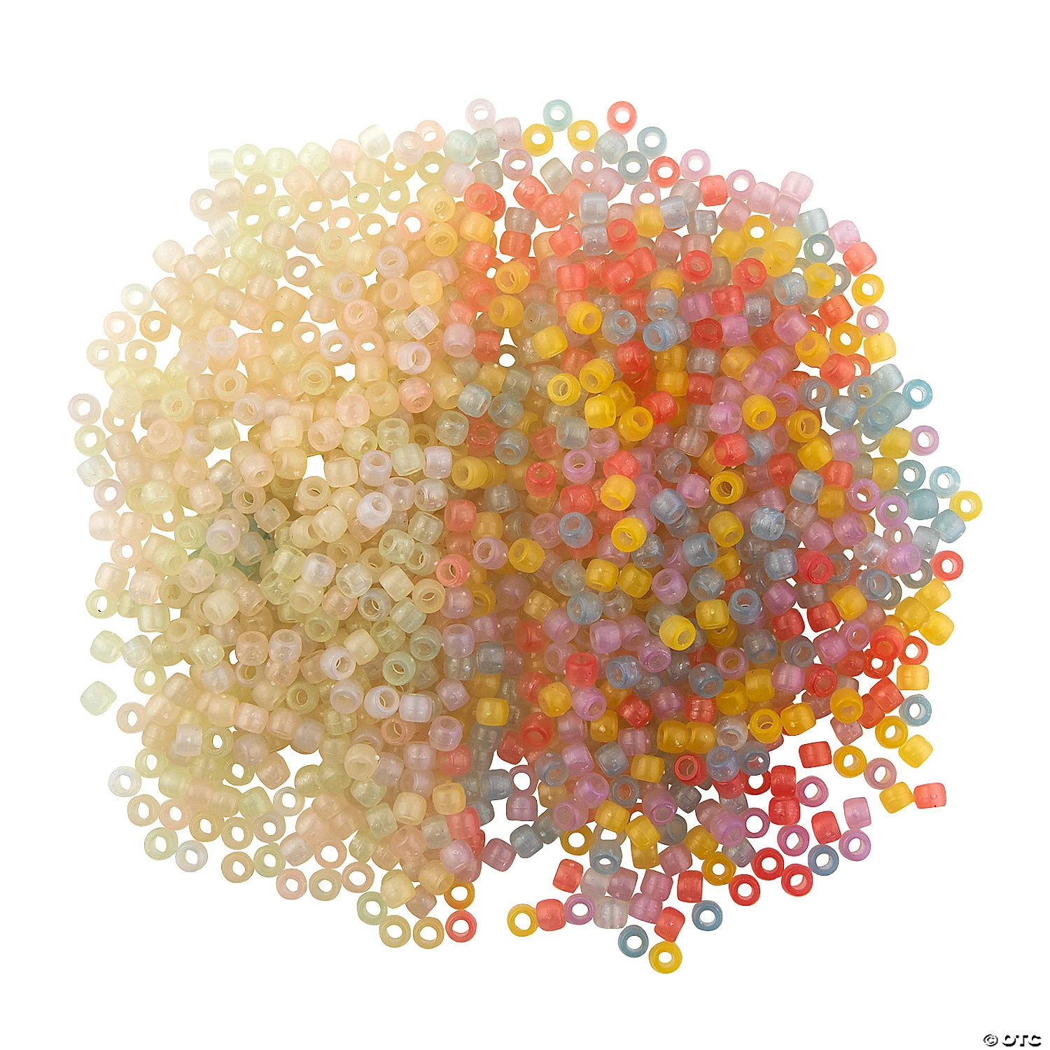 Bulk 900 Pc. UV Light Color-Changing Pony Beads 1 Bulk 900 Pc. UV Light Color-Changing Pony Beads