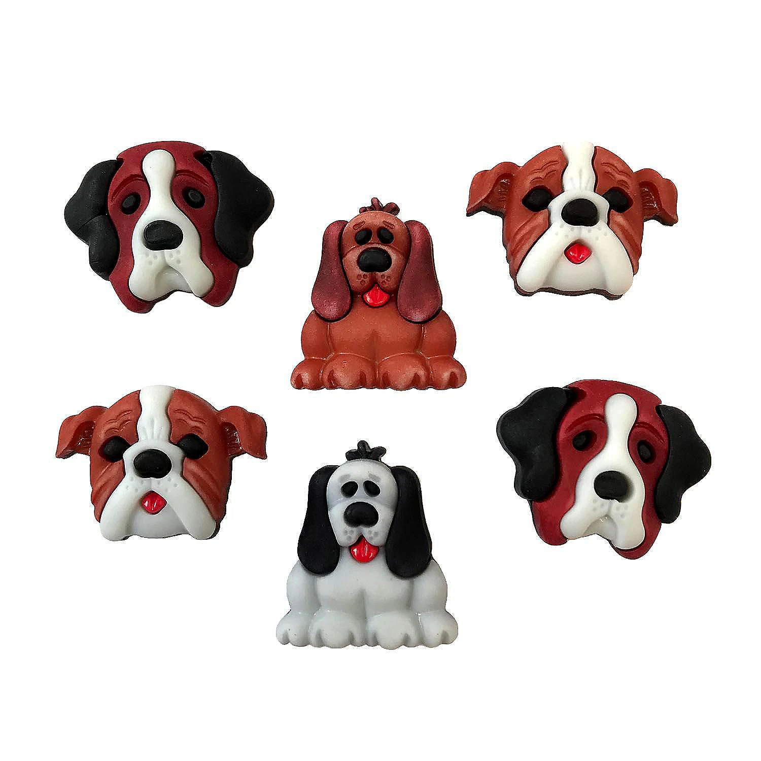 Buttons Galore And More 3D Novelty Buttons – Pets And Pals Button Bundle - 36 Pcs 3 Buttons Galore And More 3D Novelty Buttons – Pets And Pals Button Bundle - 36 Pcs - Image 3