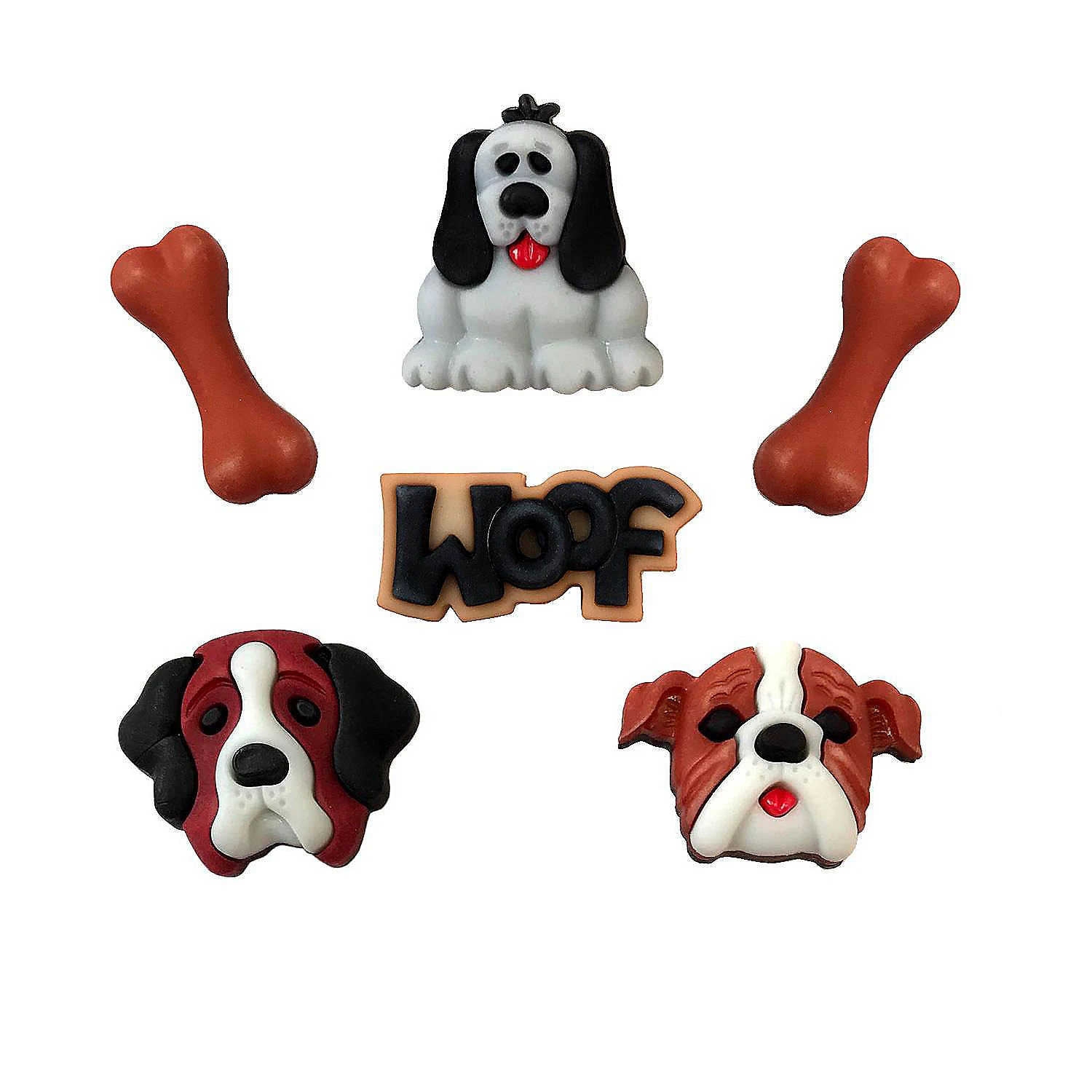 Buttons Galore And More 3D Novelty Buttons – Pets And Pals Button Bundle - 36 Pcs 4 Buttons Galore And More 3D Novelty Buttons – Pets And Pals Button Bundle - 36 Pcs - Image 4