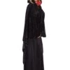 Black Velevet Cascade Cape