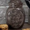 Nightmare Before Christmas Ceramic Deadly Night Shade Cookie Jar