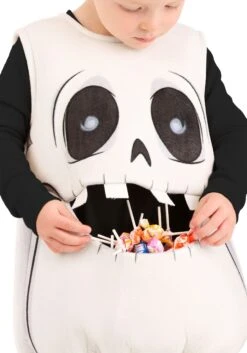 Kids Feed Me Skeleton Costume -Halloween Night Deals Store child feed me skeleton costume alt 2