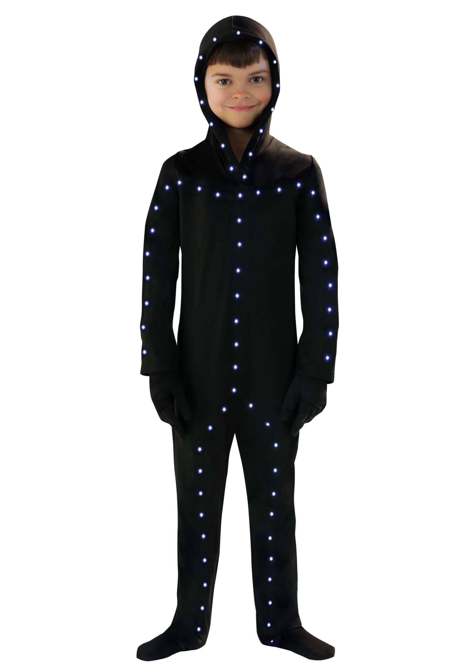 Lighted Child Stick Man Costume 1 Lighted Child Stick Man Costume