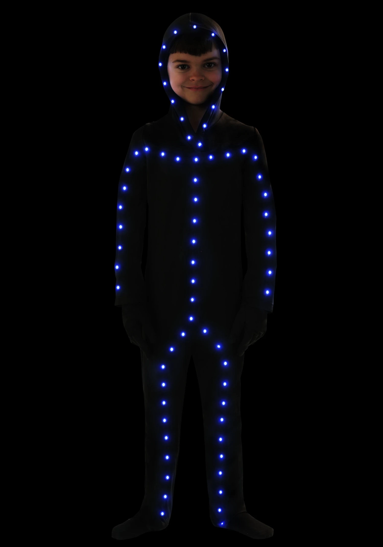 Lighted Child Stick Man Costume 2 Lighted Child Stick Man Costume - Image 2