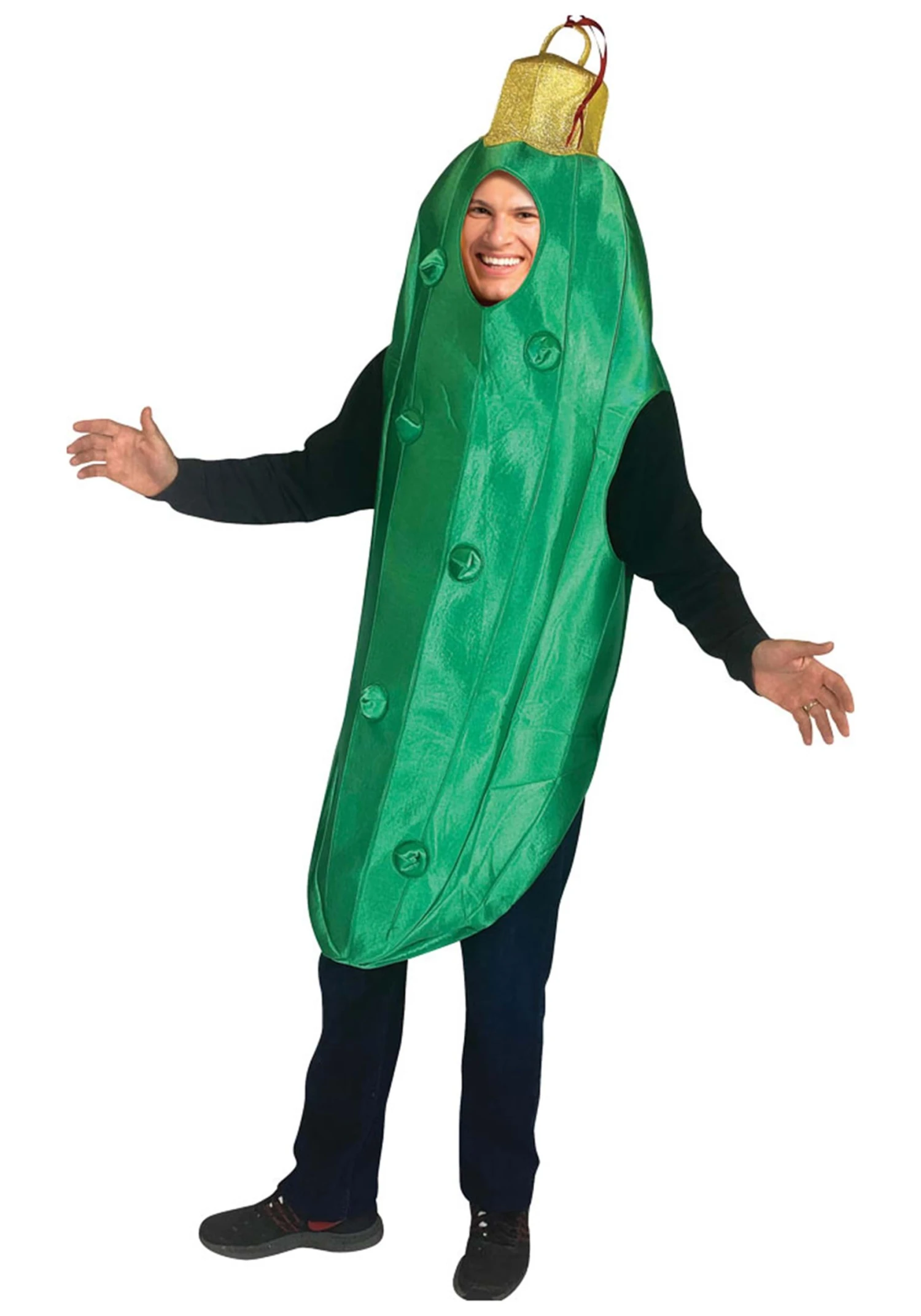 Christmas Pickle Ornament Costume 1 Christmas Pickle Ornament Costume